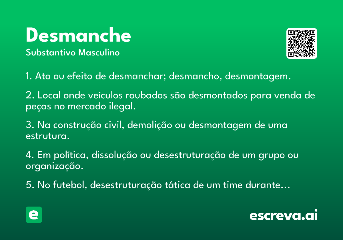 desmanche
