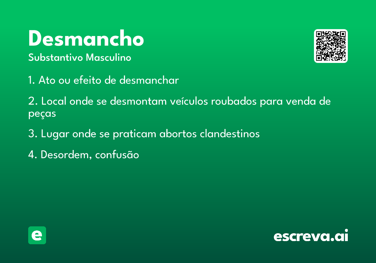 desmancho