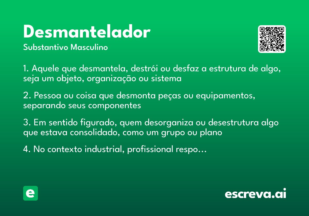 desmantelador