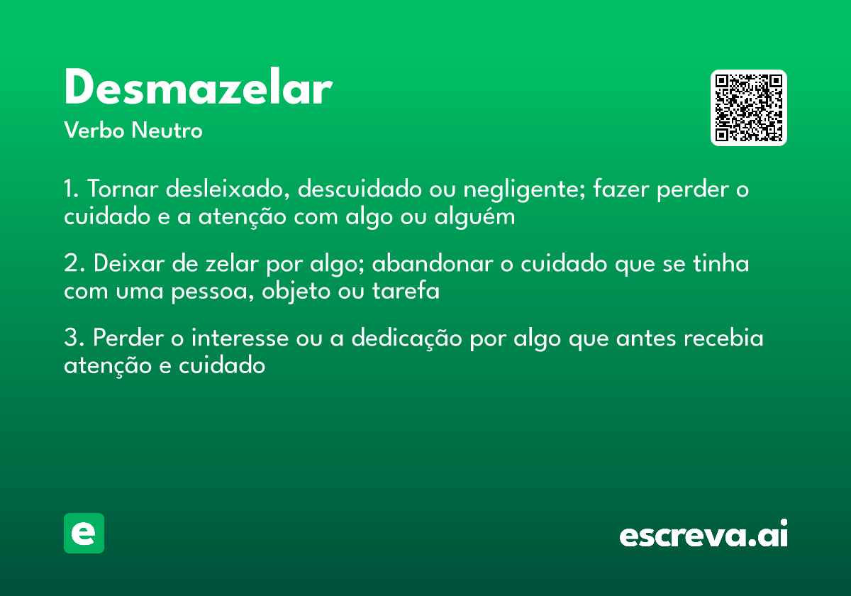 desmazelar
