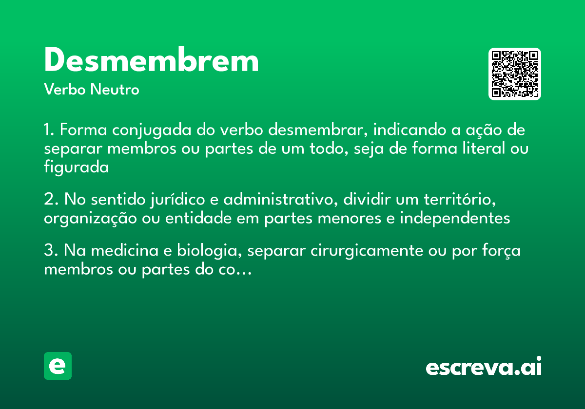 desmembrem