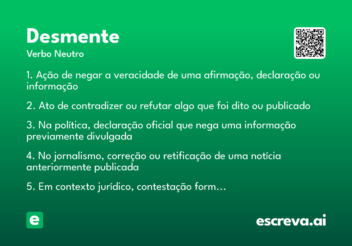 desmente