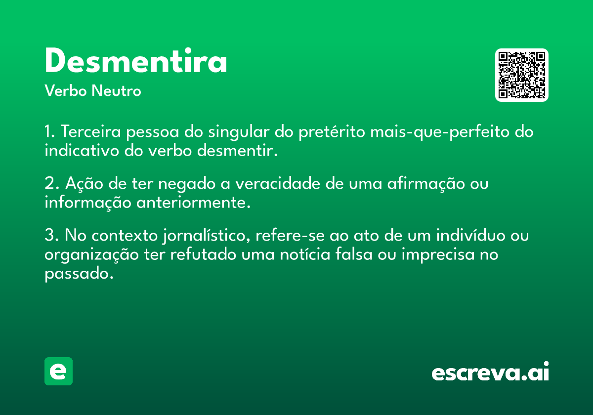 desmentira