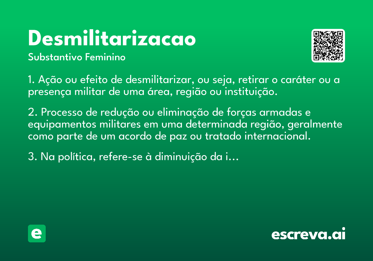 desmilitarizacao