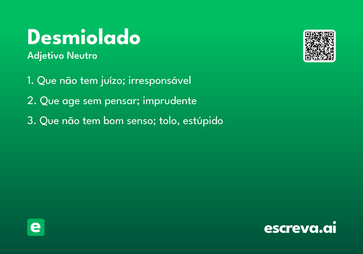 desmiolado