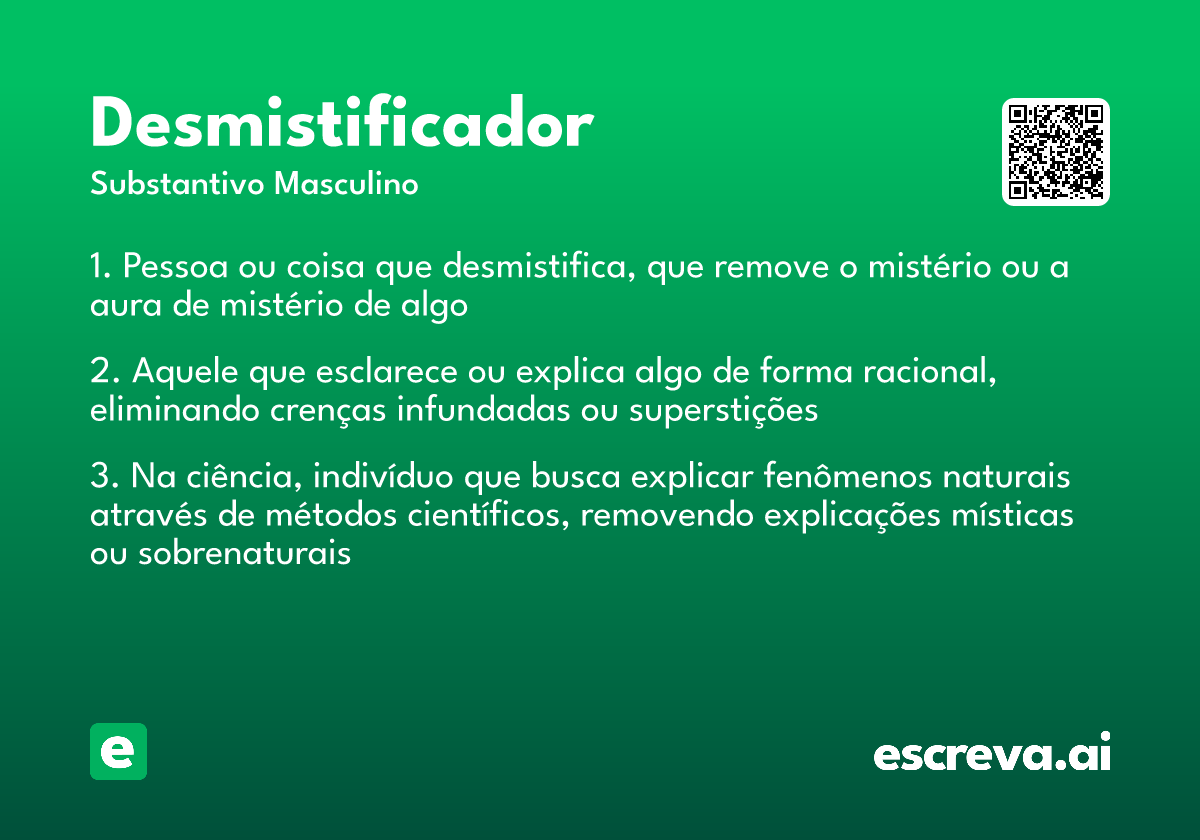 desmistificador