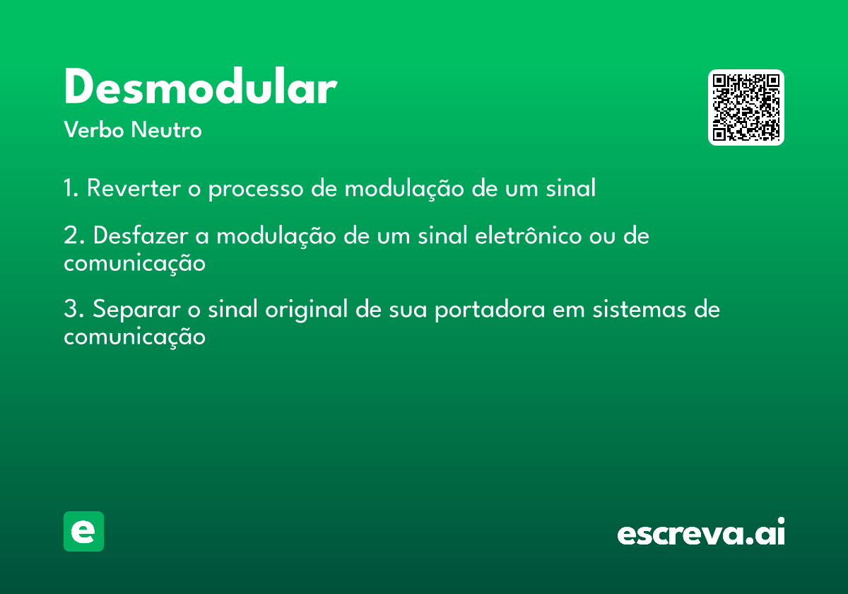 desmodular