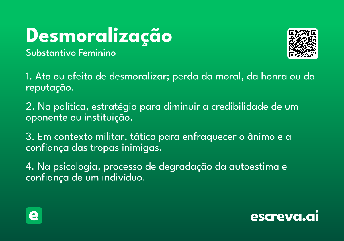 desmoralização