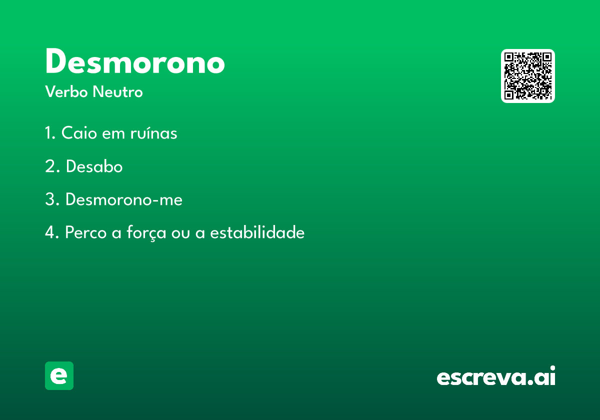 desmorono