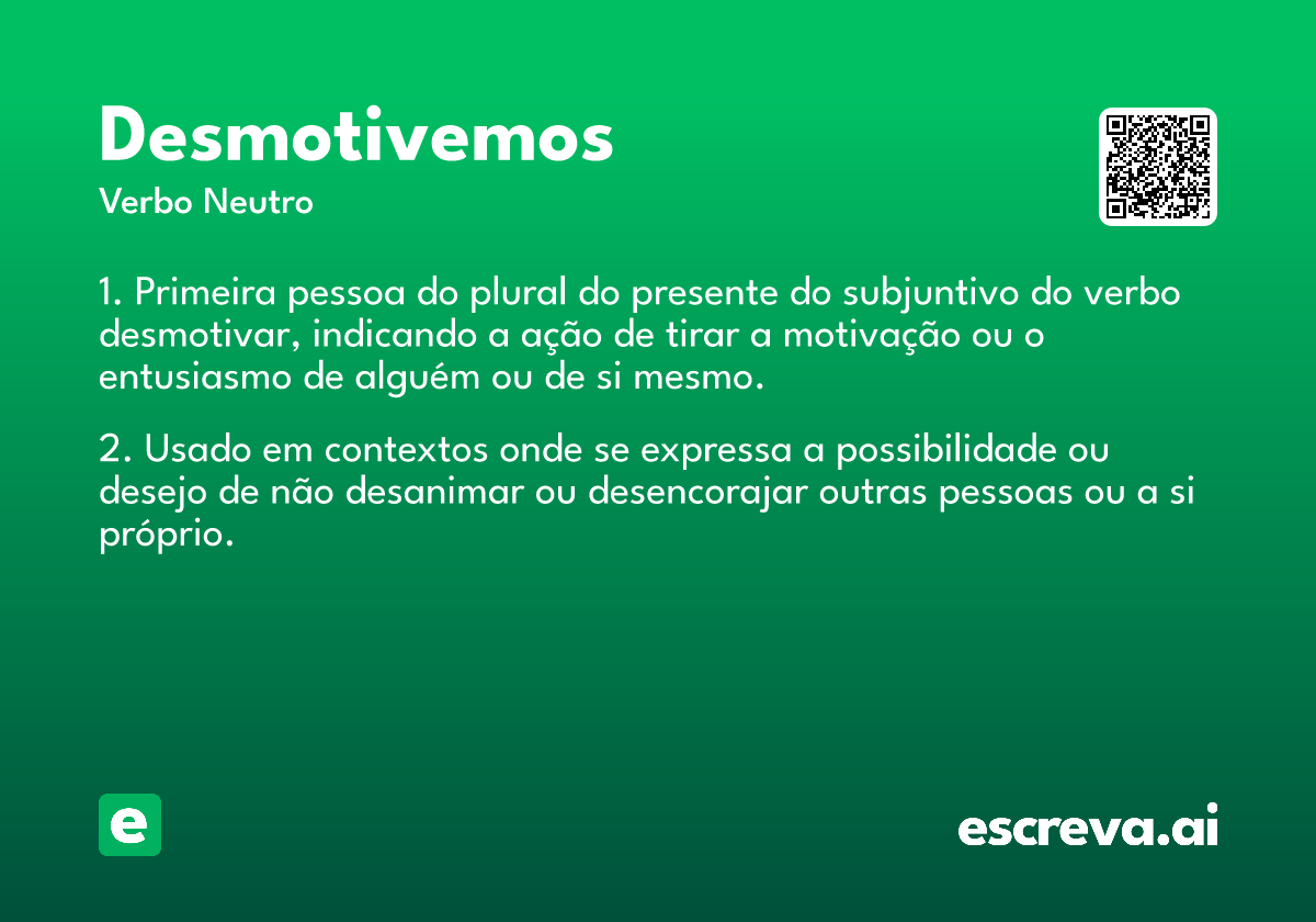desmotivemos