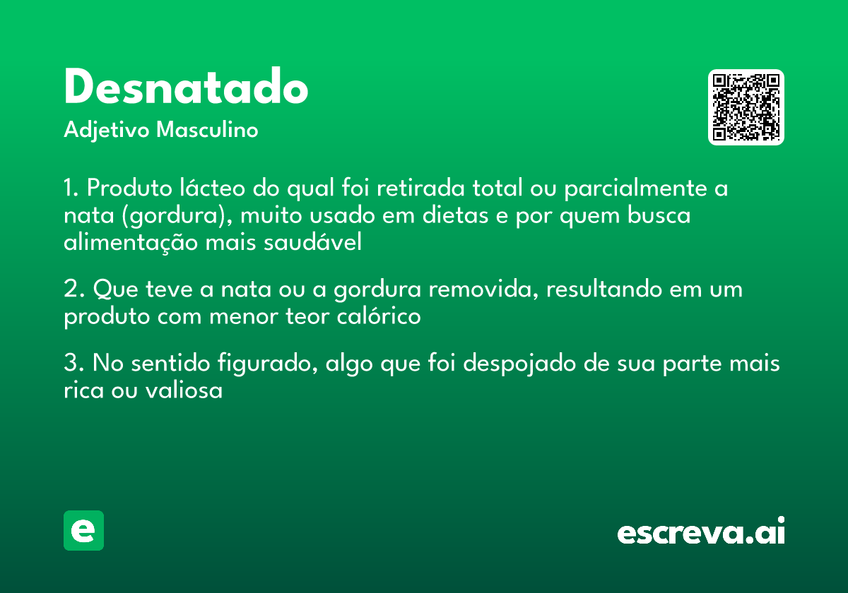 desnatado