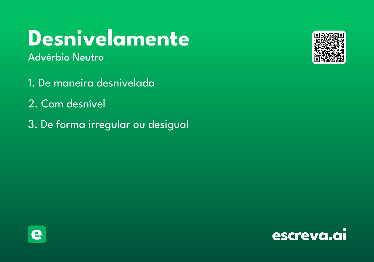 desnivelamente