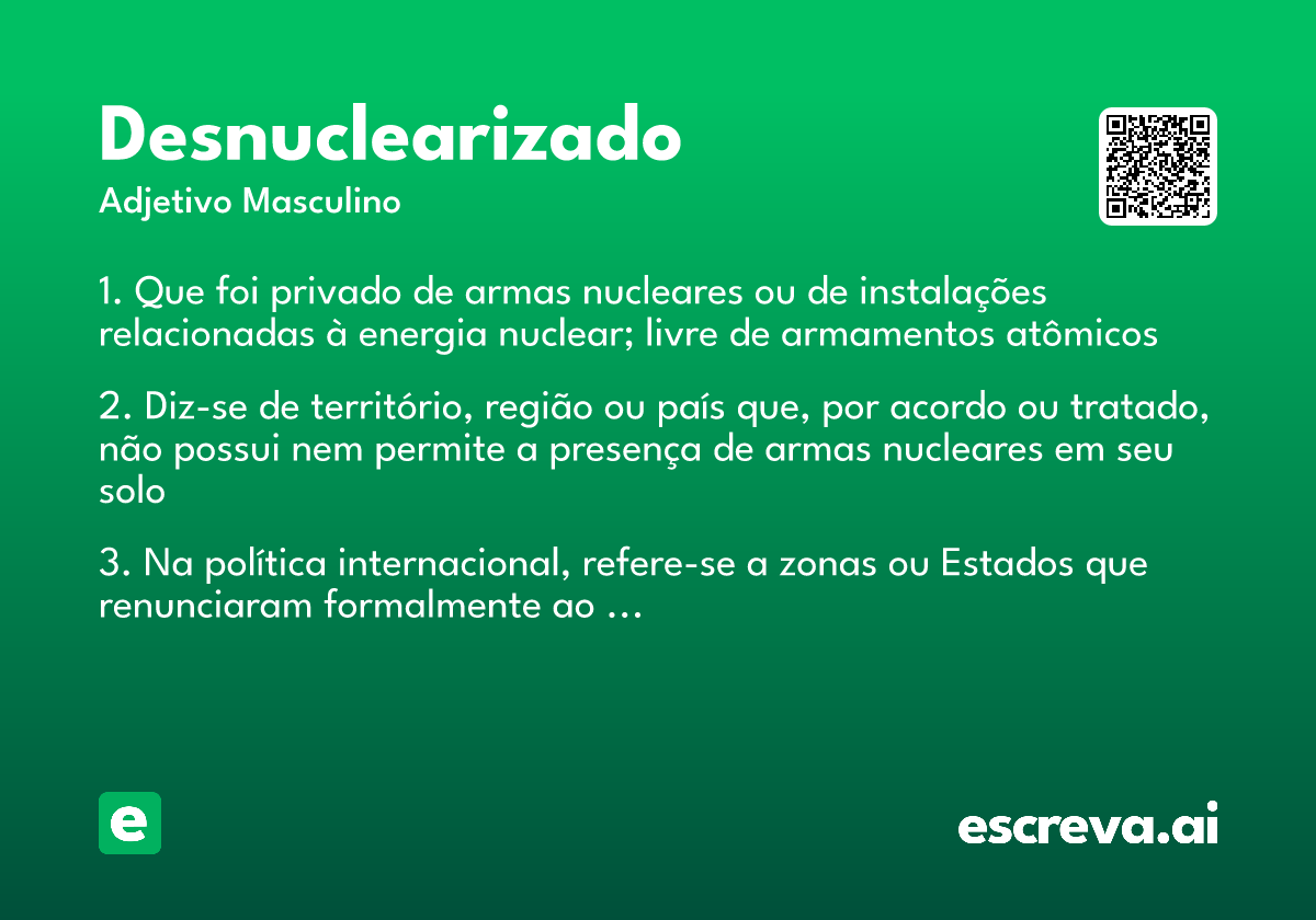 desnuclearizado
