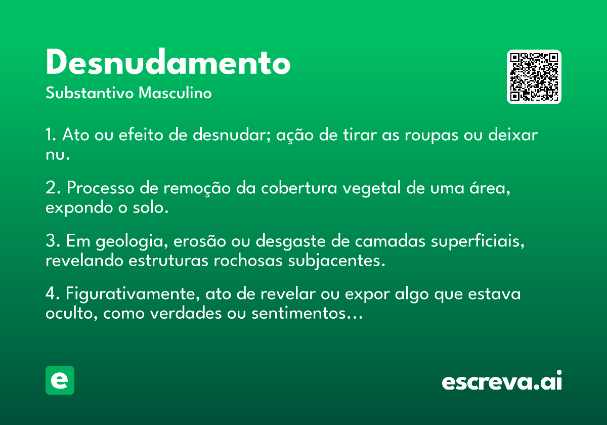 desnudamento