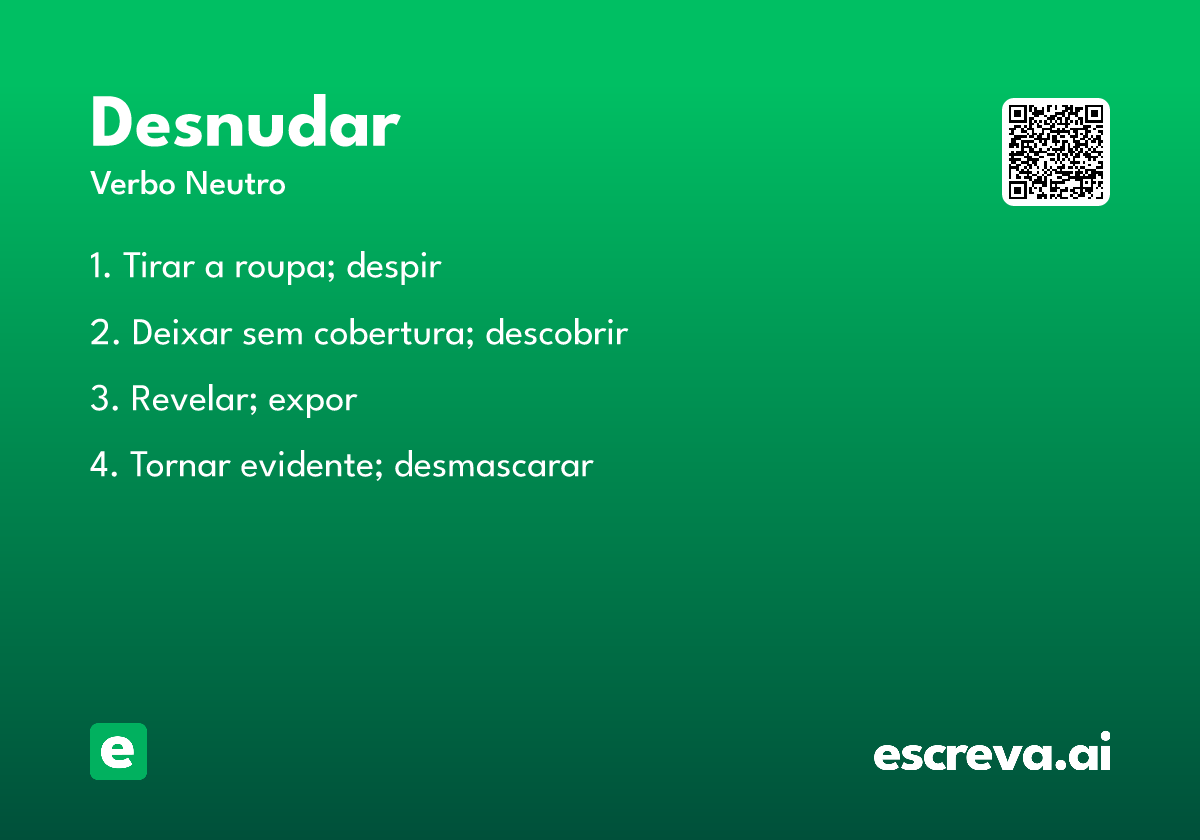 desnudar