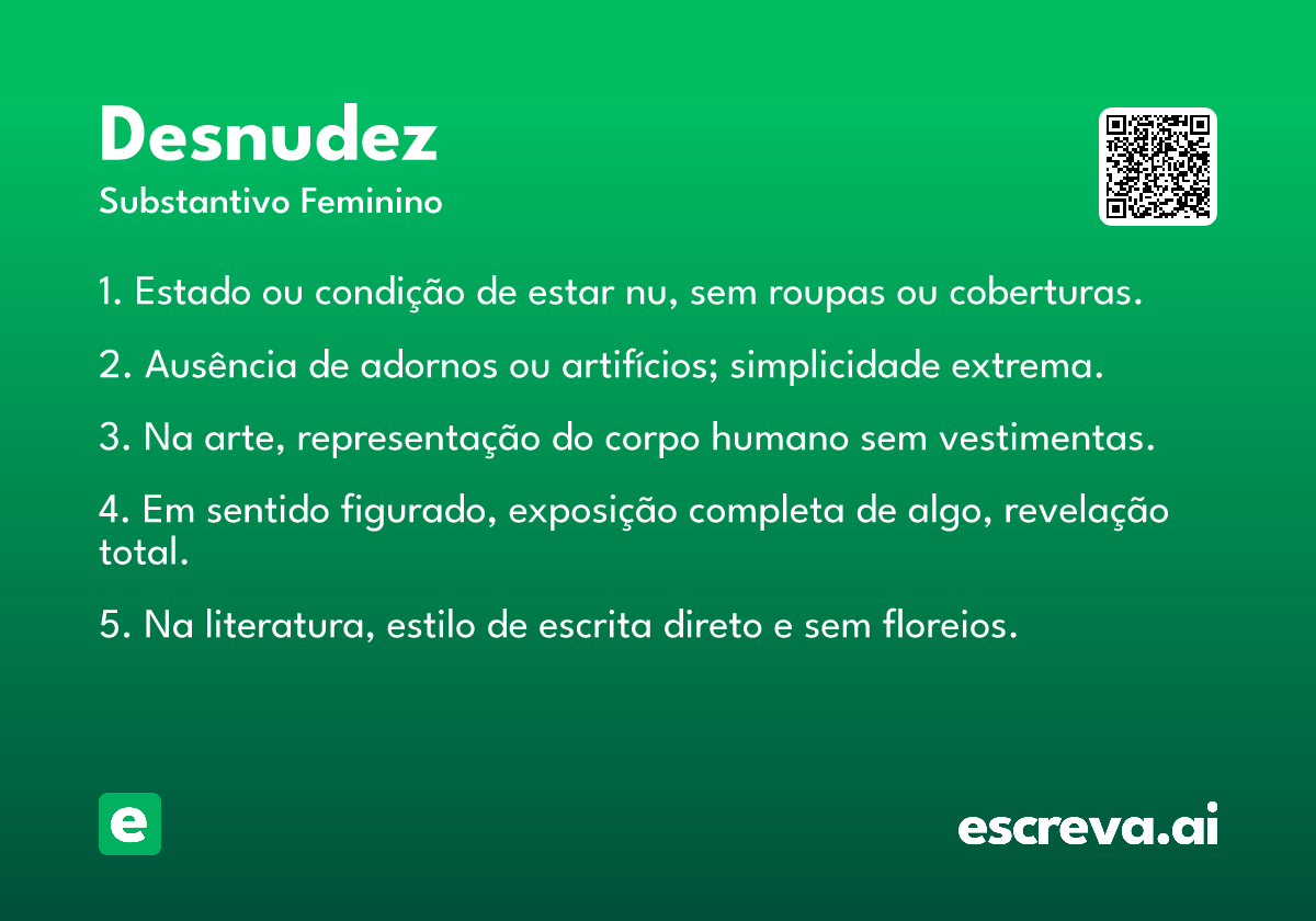 desnudez