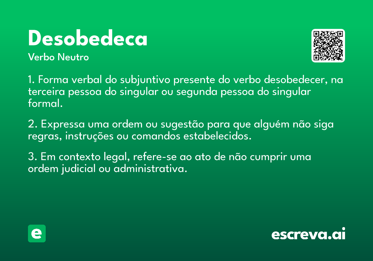 desobedeca