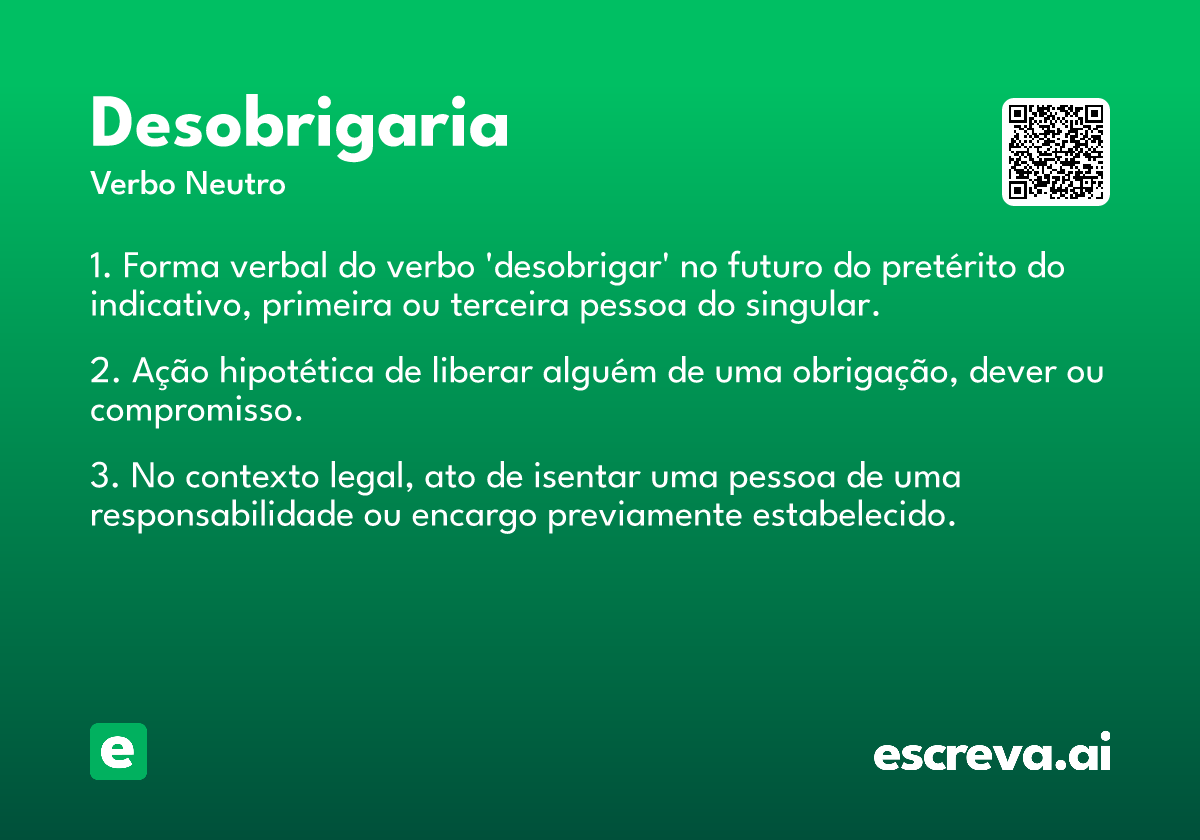 desobrigaria