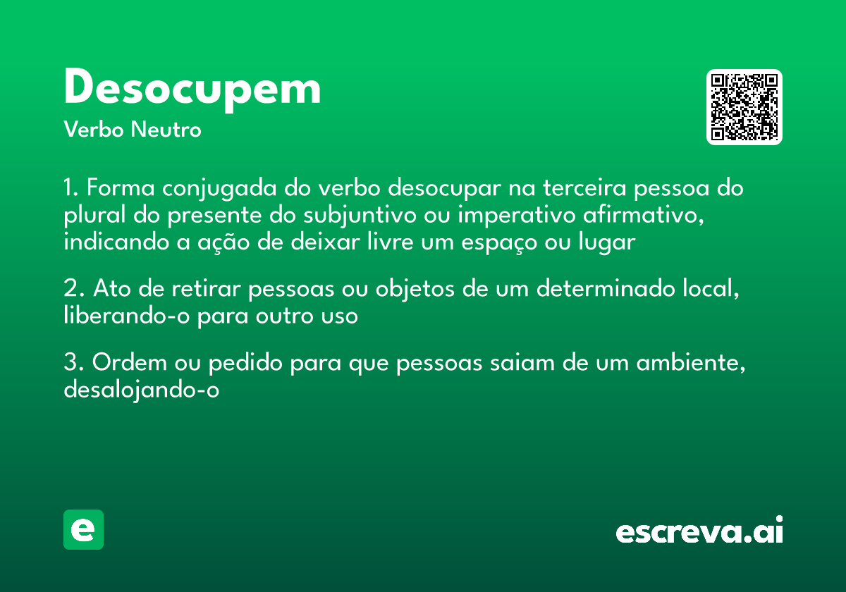 desocupem