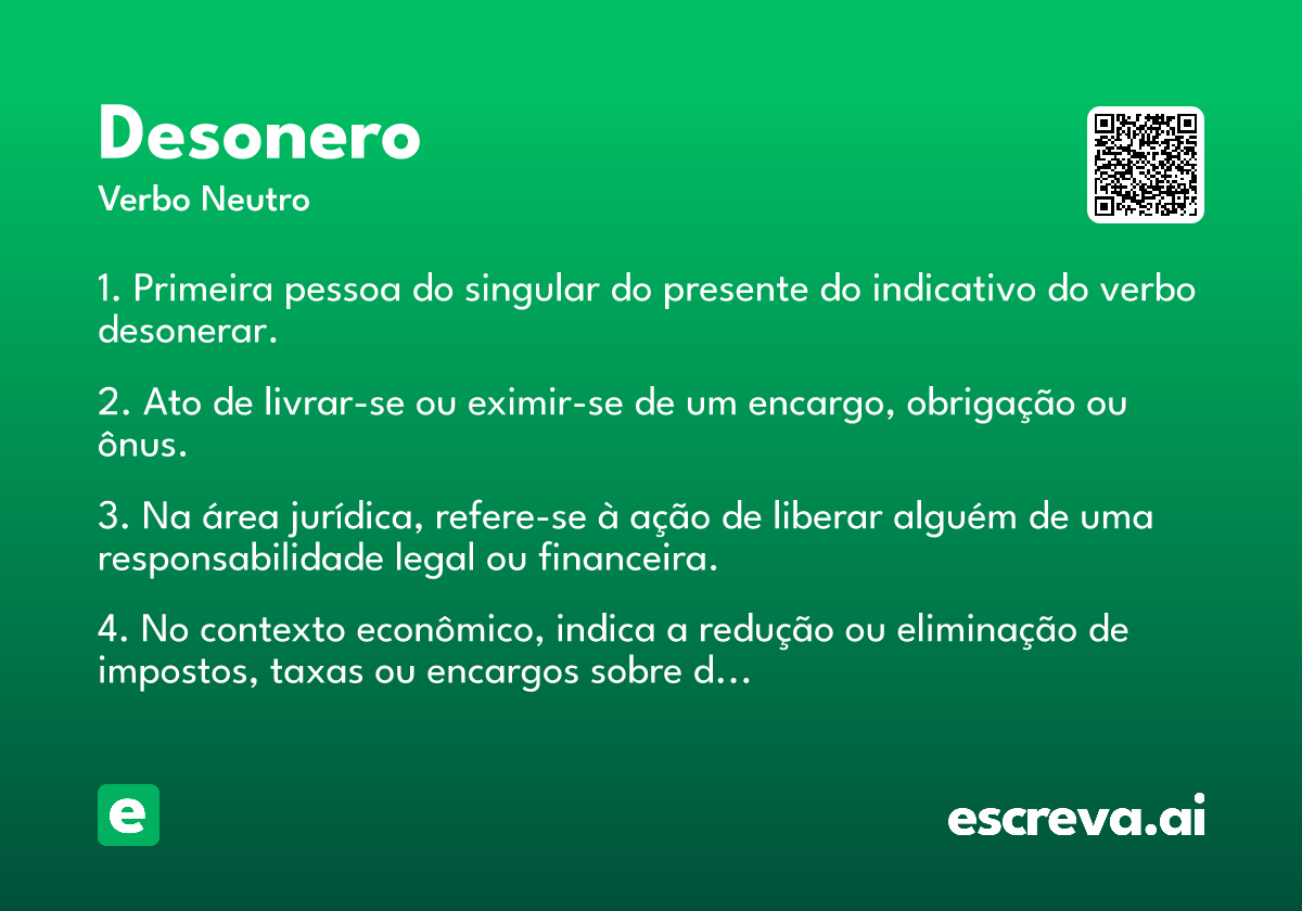 desonero