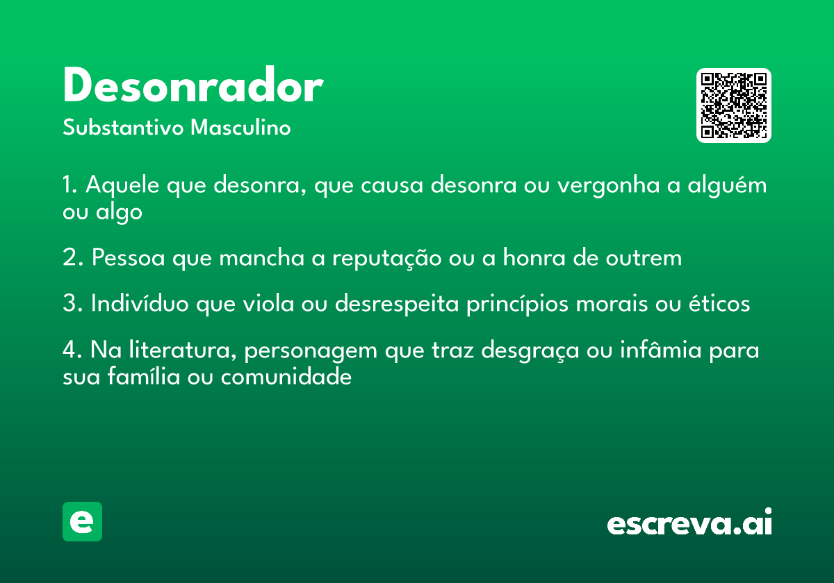 desonrador