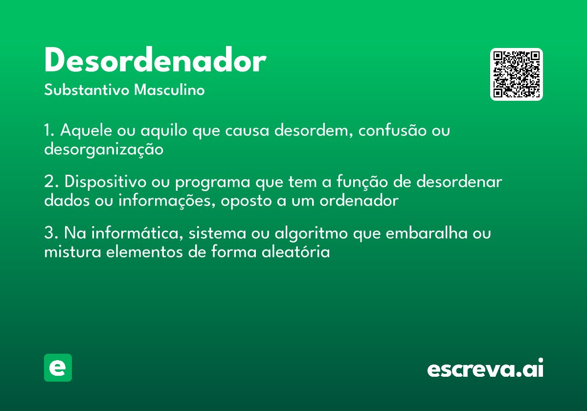 desordenador