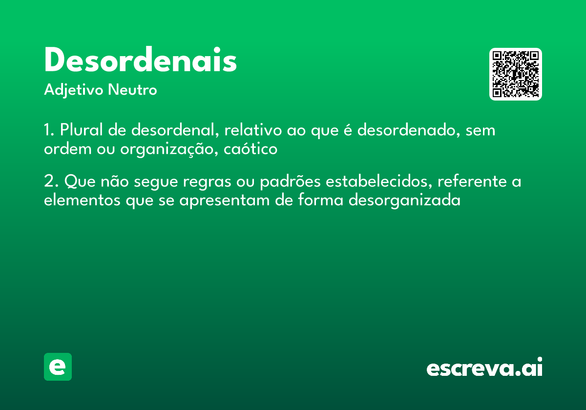 desordenais