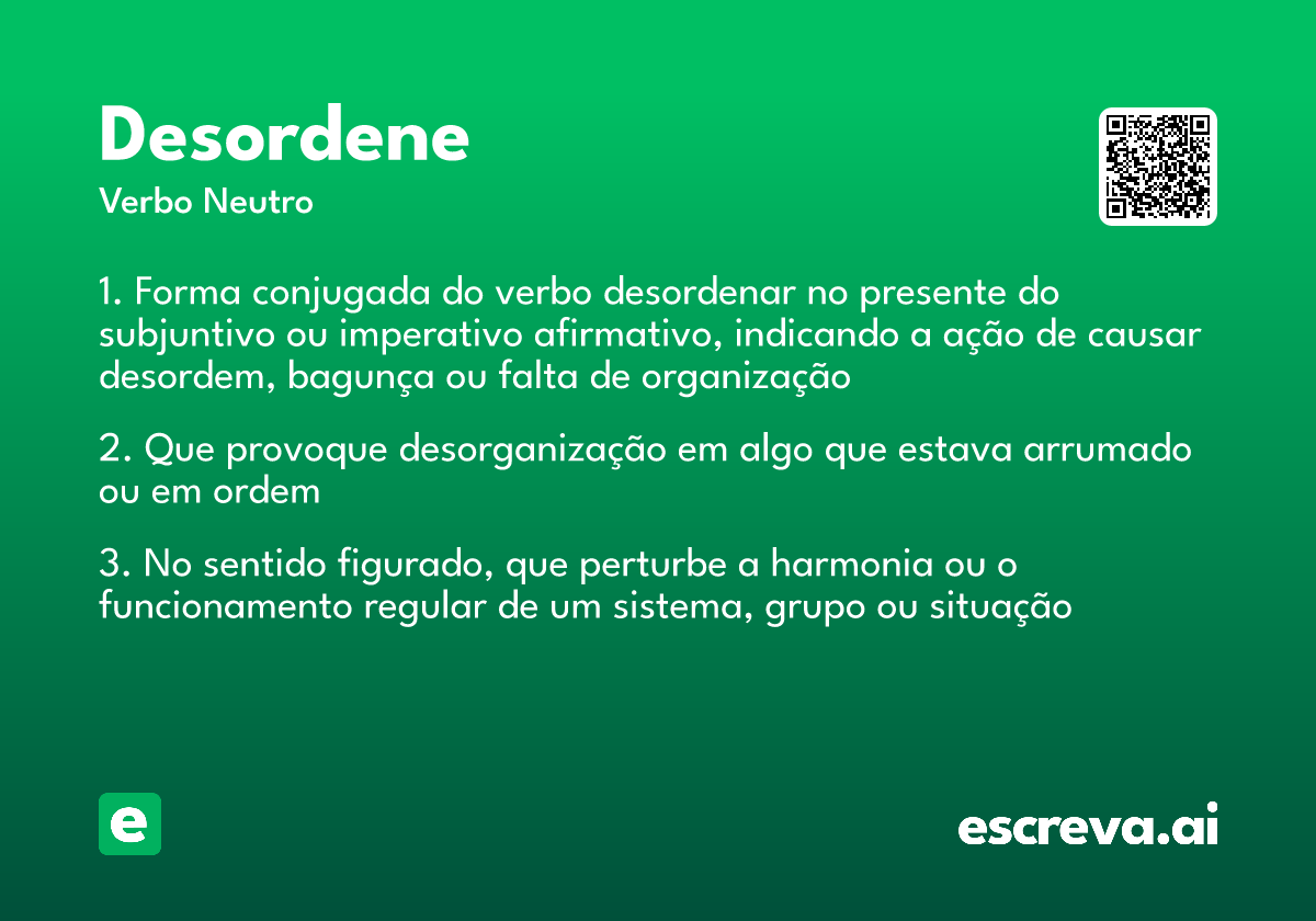 desordene