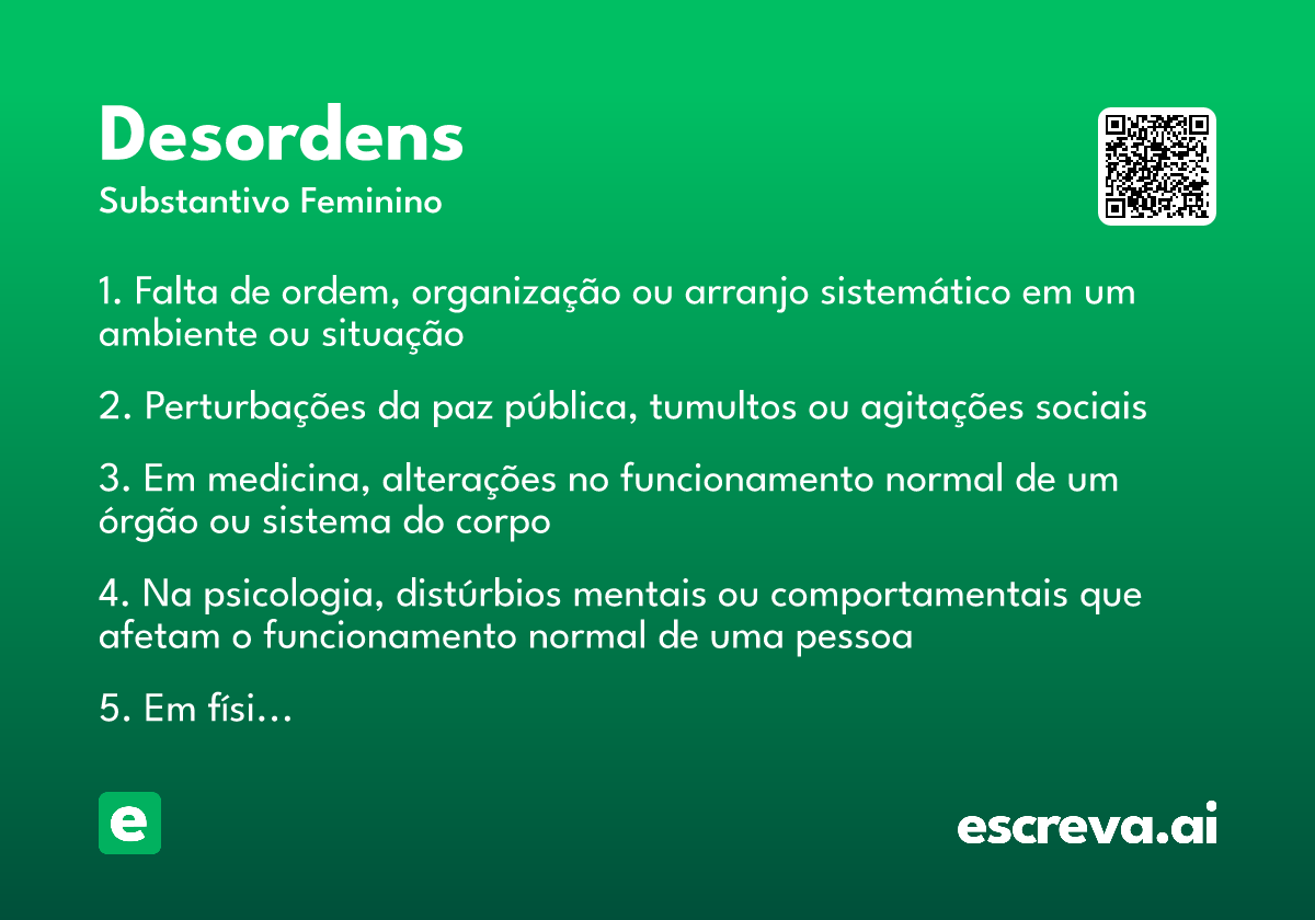 desordens