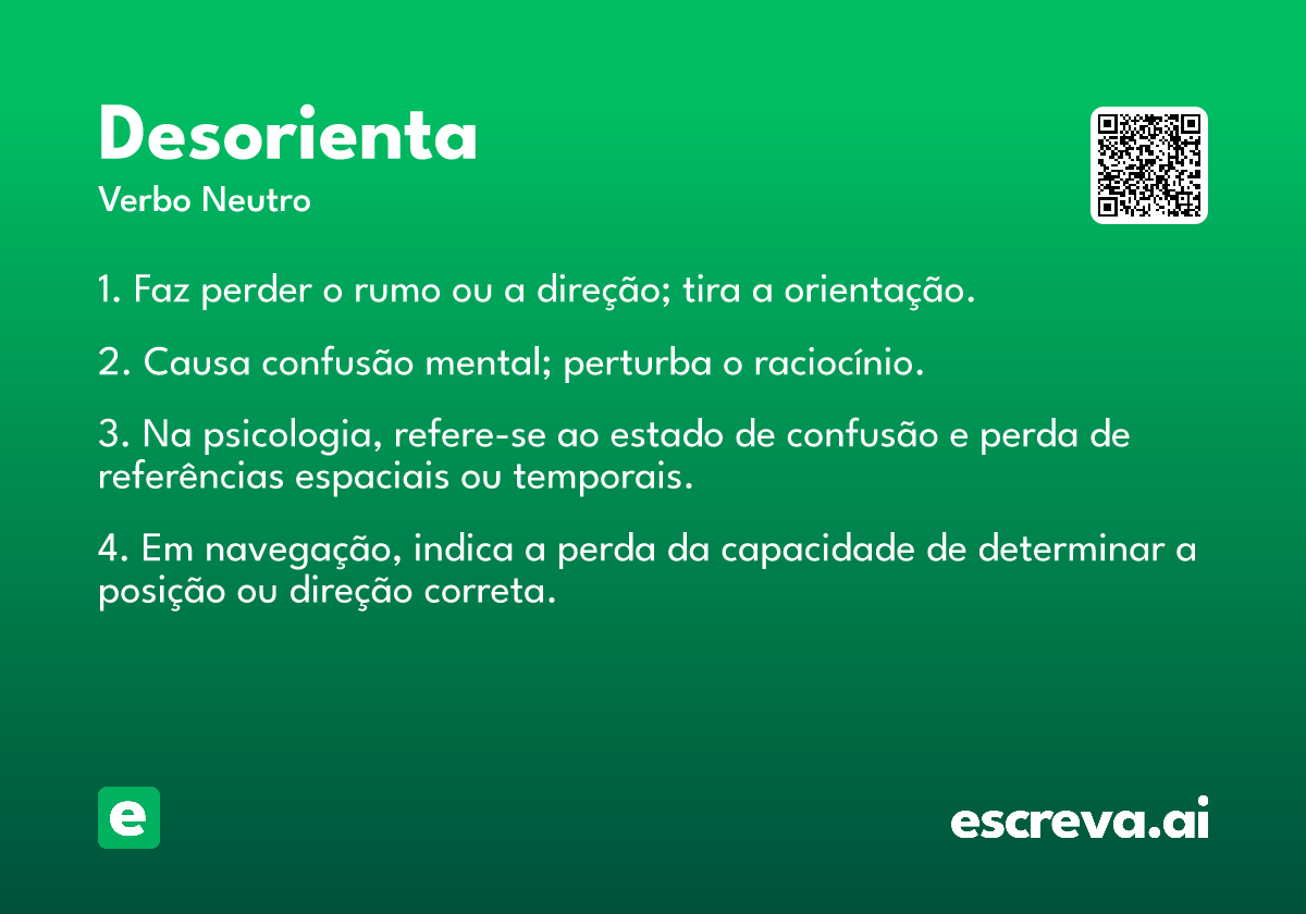 desorienta