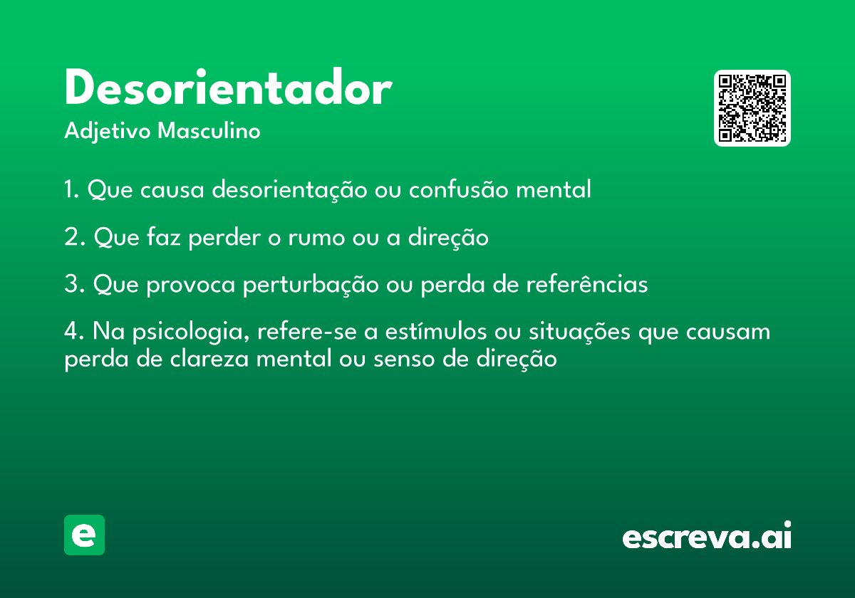 desorientador