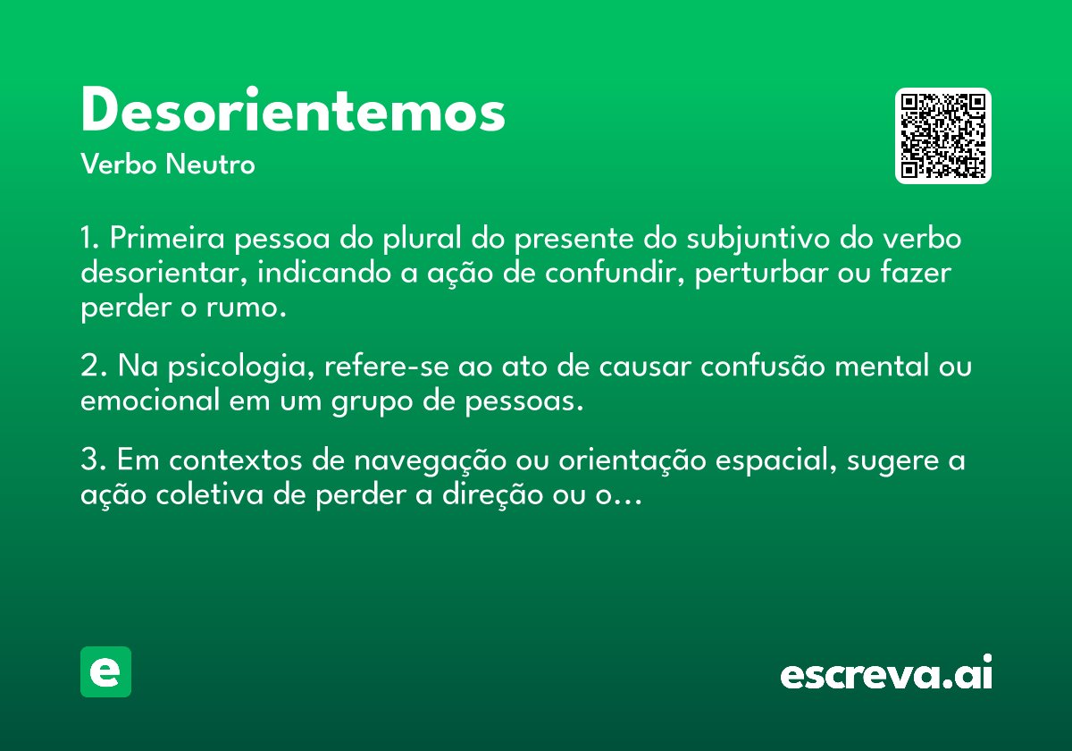 desorientemos