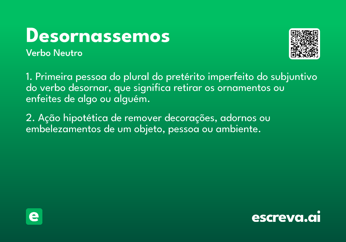 desornassemos