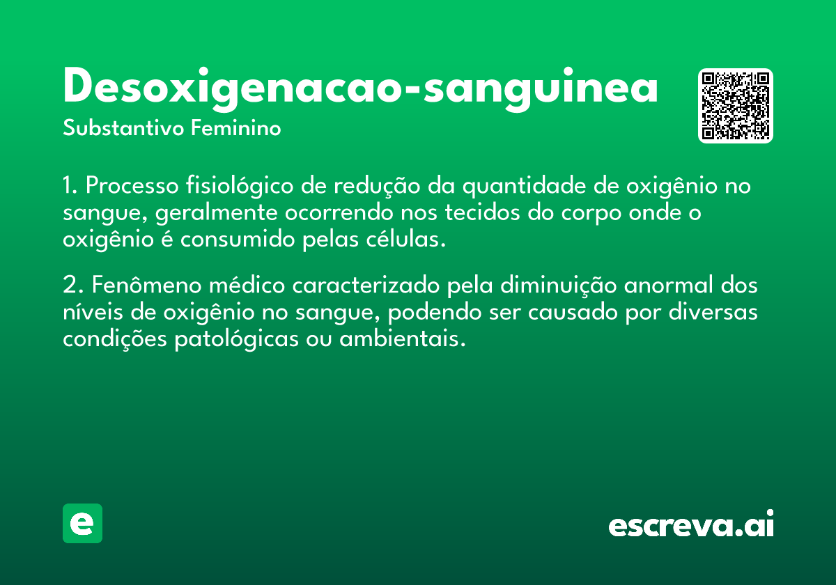 desoxigenacao-sanguinea
