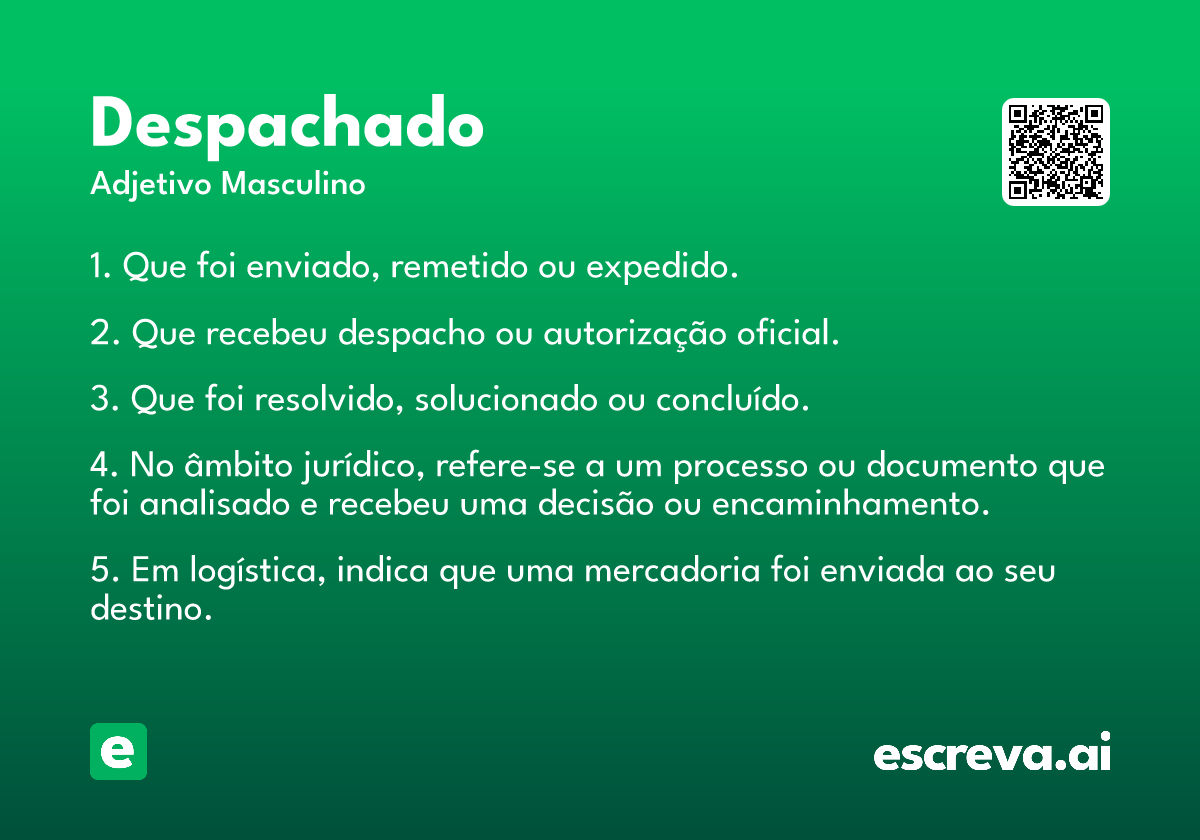 despachado