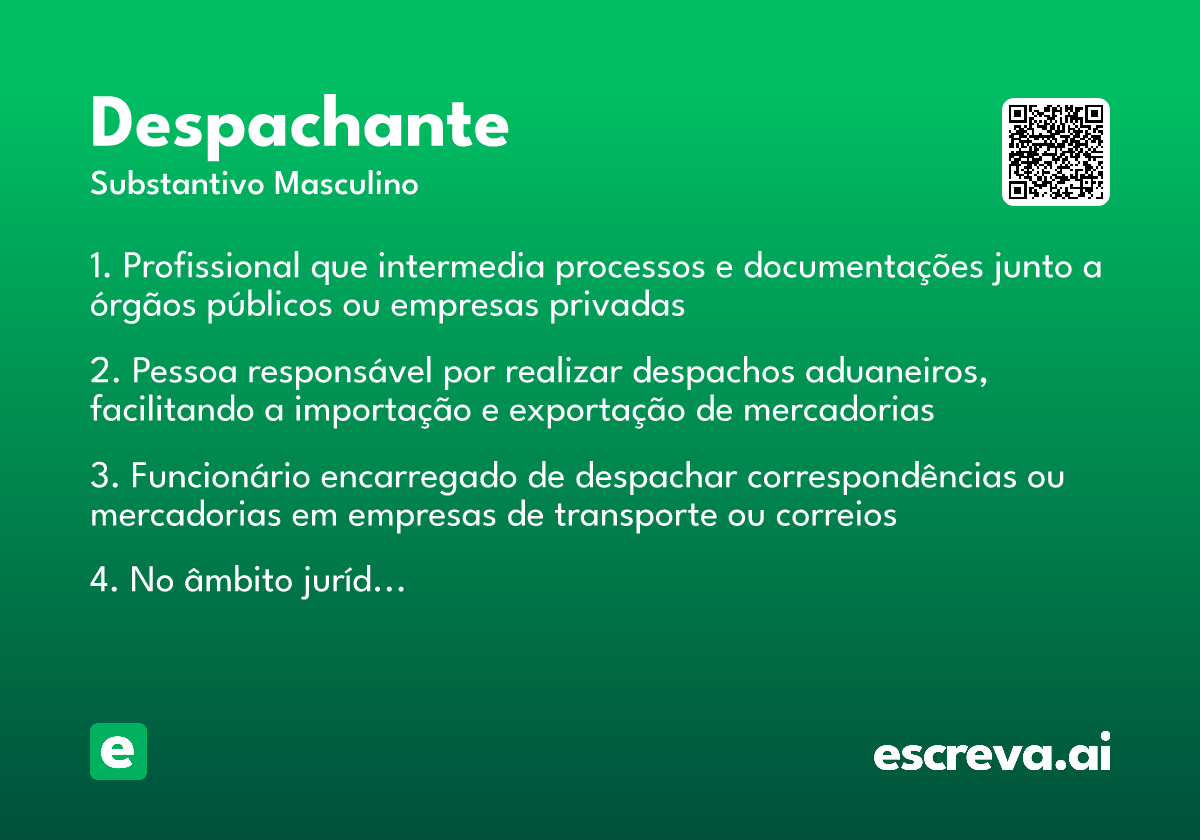 despachante