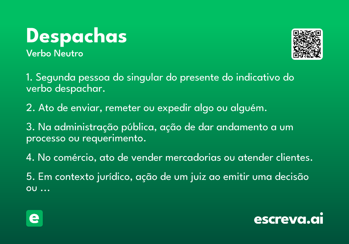 despachas
