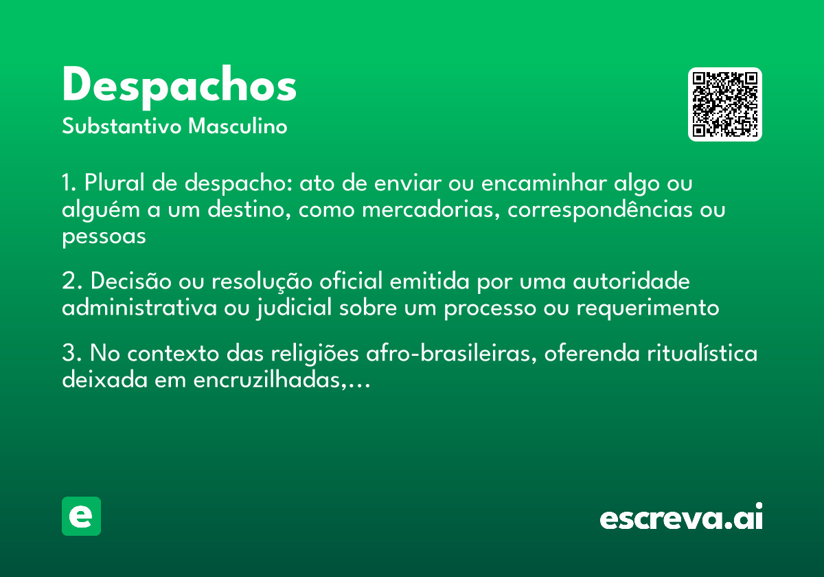 despachos