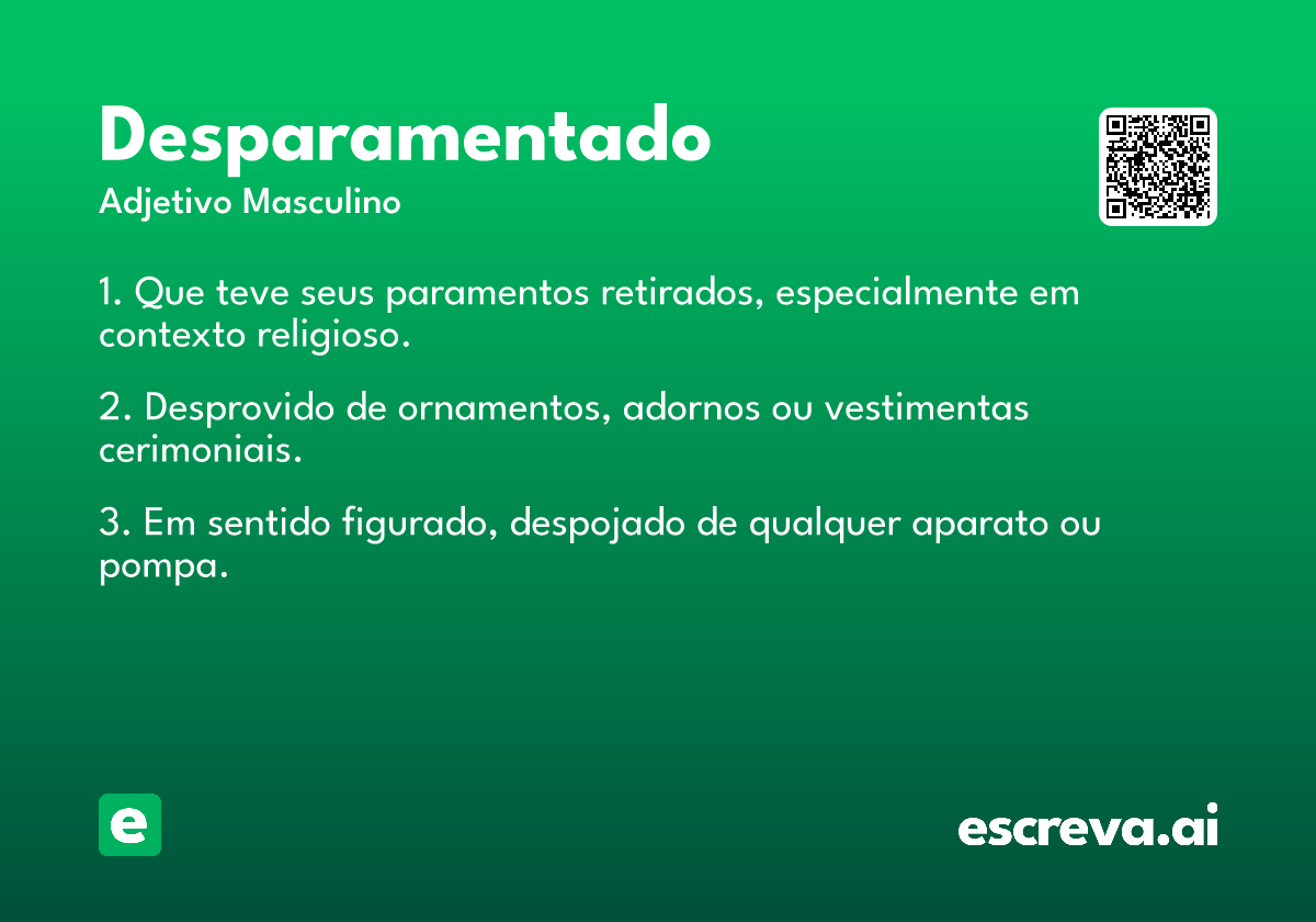desparamentado