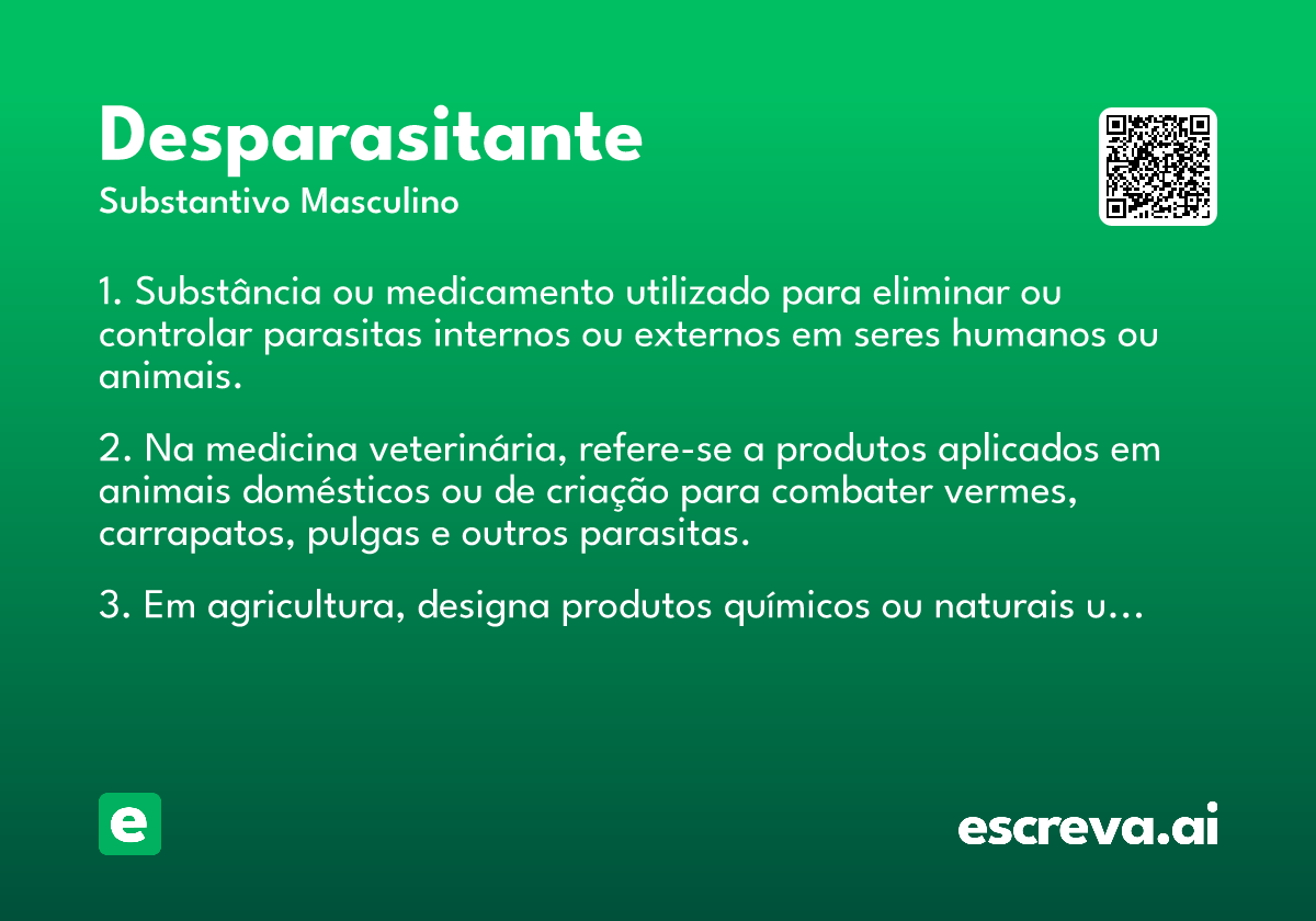 desparasitante