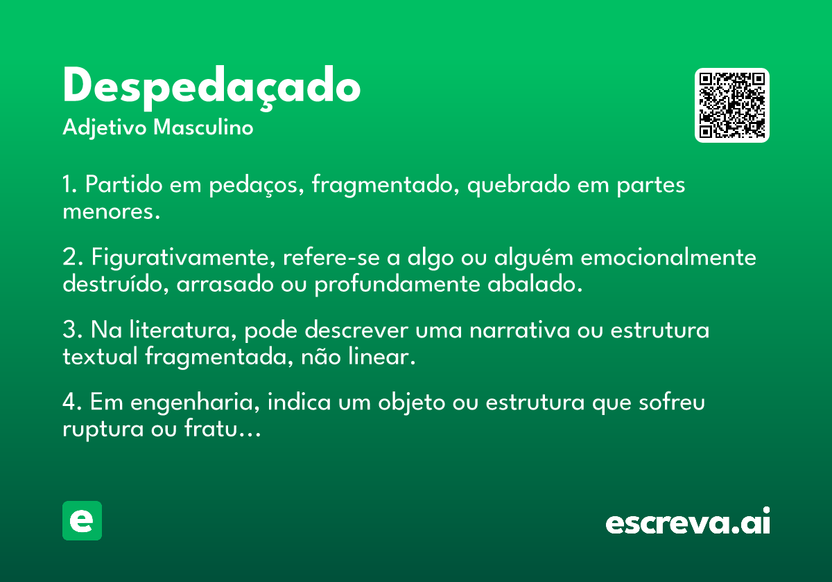 despedaçado