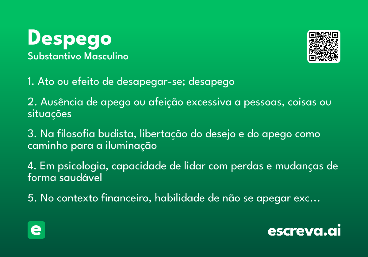 despego