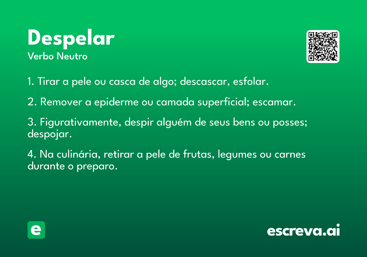 despelar