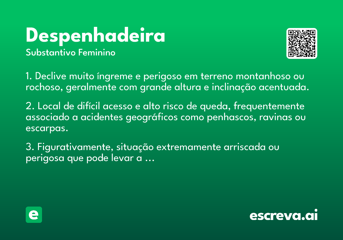 despenhadeira