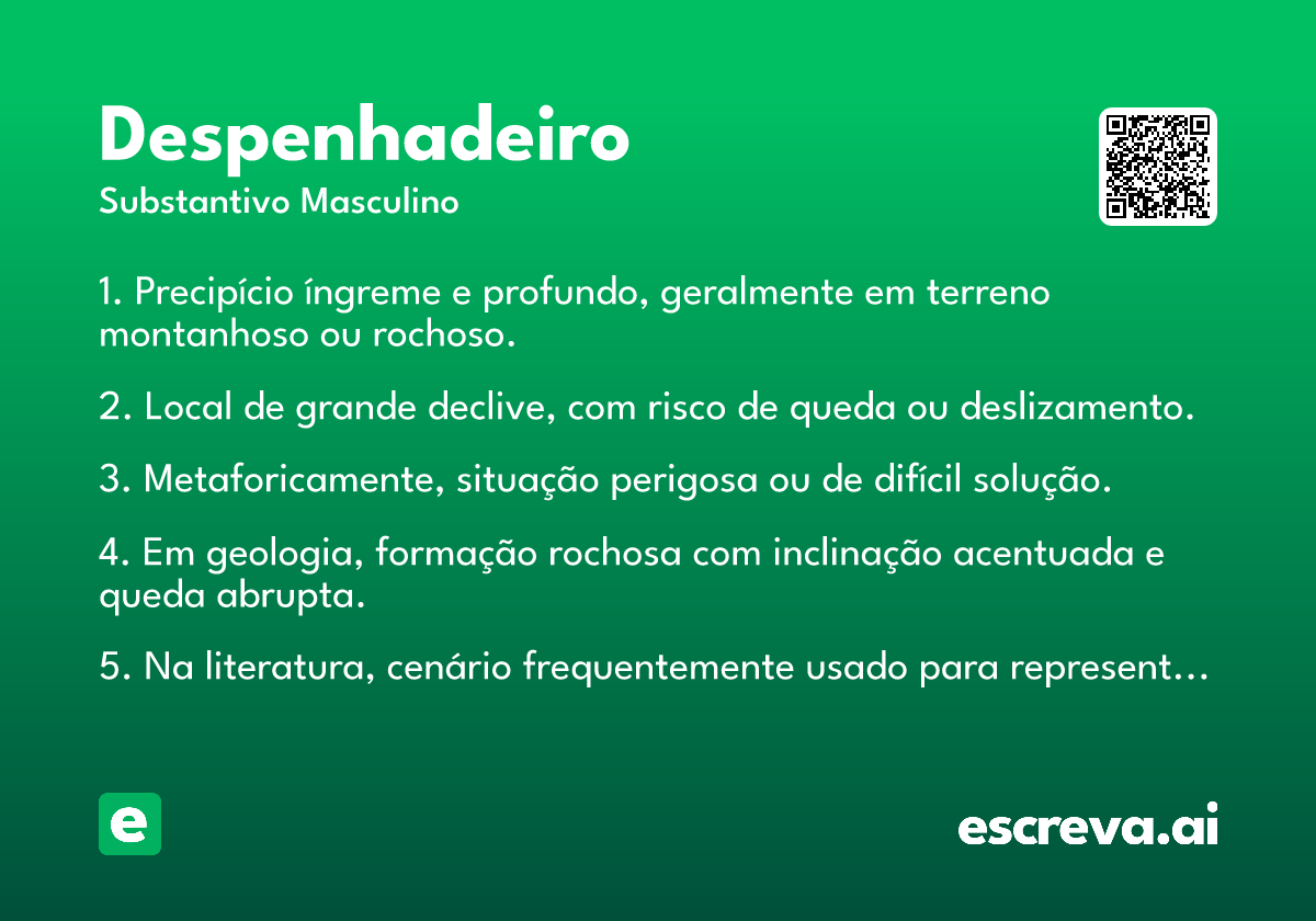 despenhadeiro