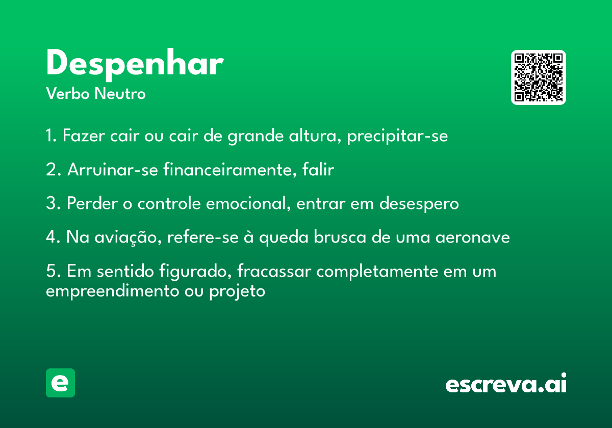 despenhar