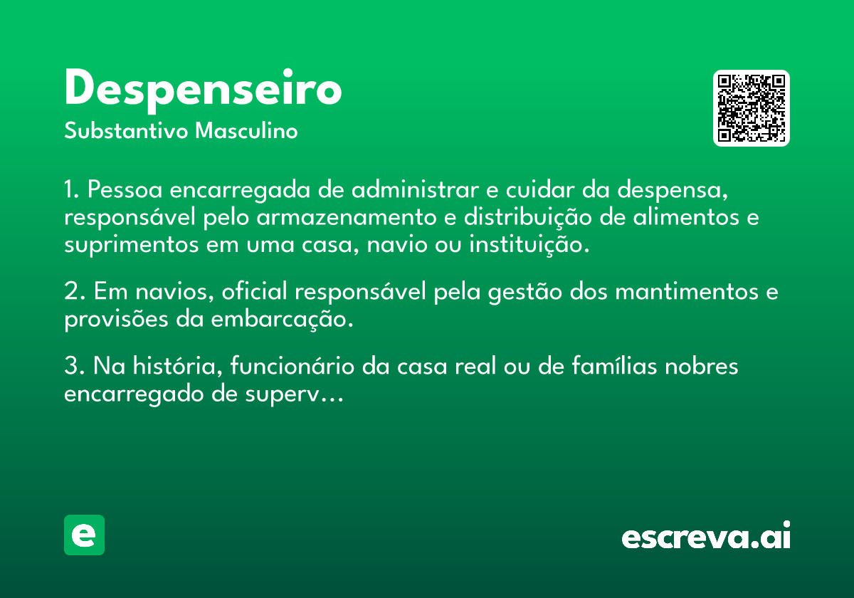 despenseiro