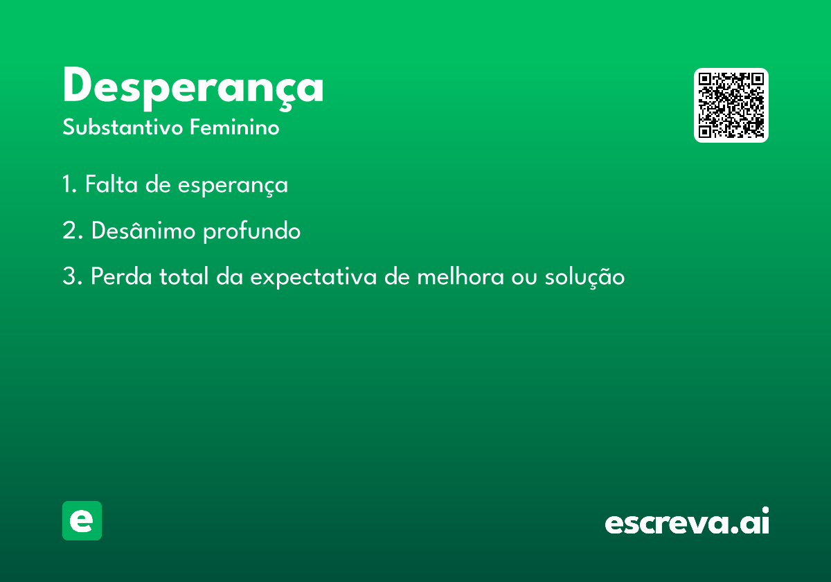 desperança