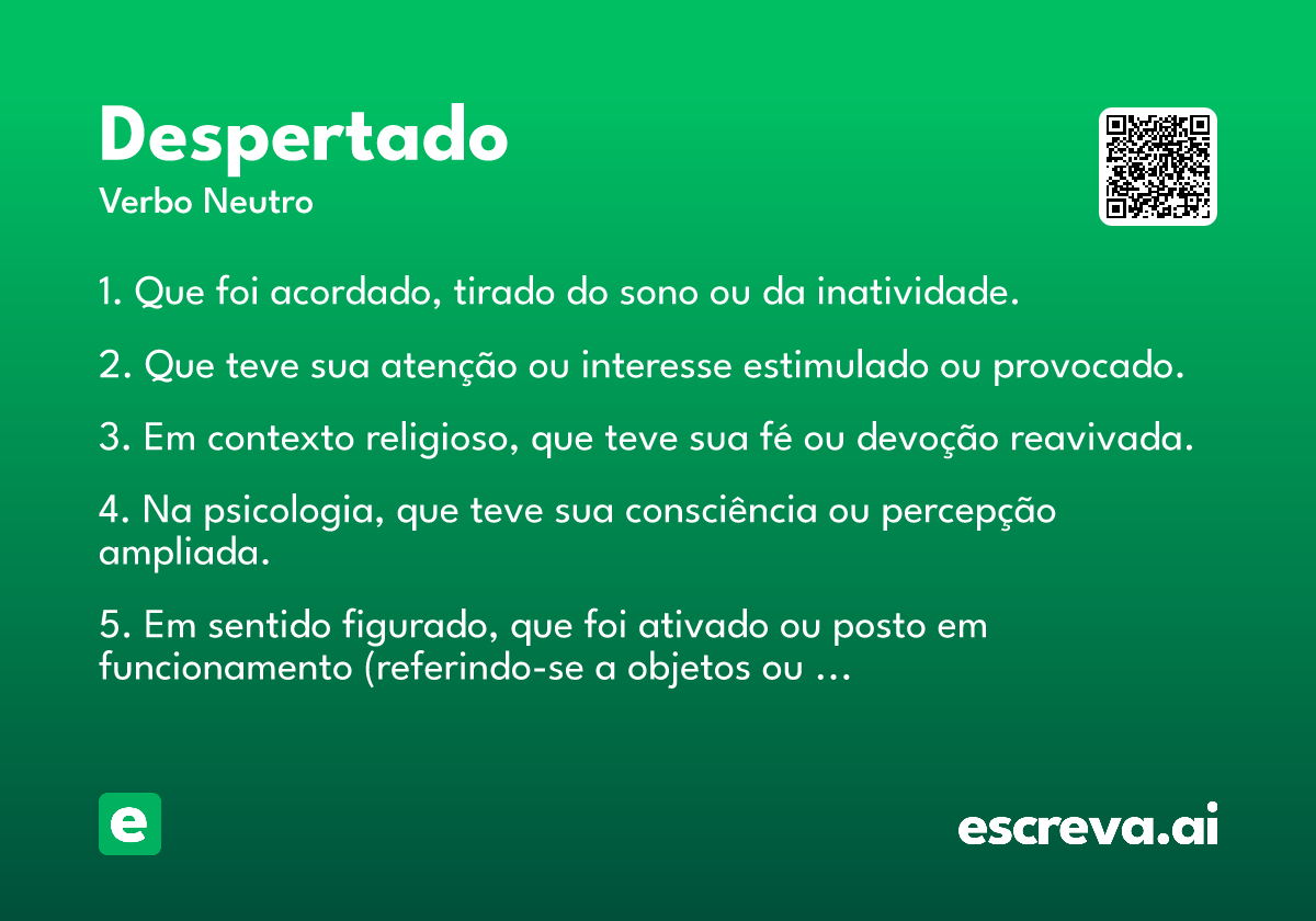 despertado