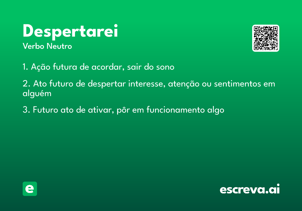 despertarei